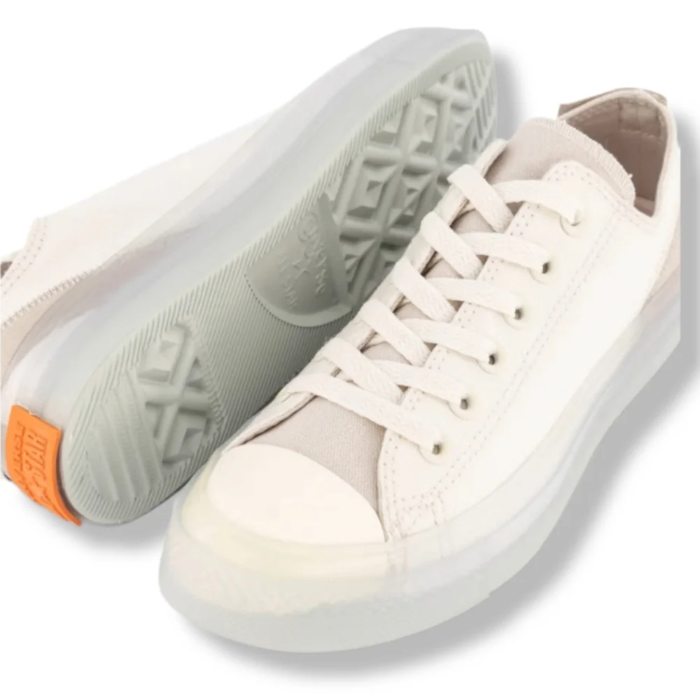 Ivory / Cream & Orange CONVERSE Chuck Taylor ALL STAR CX - Picture 3 of 14